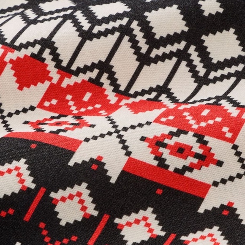 Hanna‎ Andersson Holiday Pajama Set Family Heritage Black Red & White 110cm NWT - Picture 3 of 5